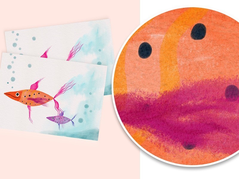 Procreate油画棒肌理笔刷